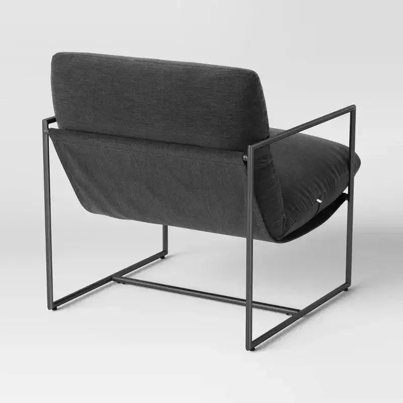 Chaise longue pliante à cadre métallique - Room Essentials