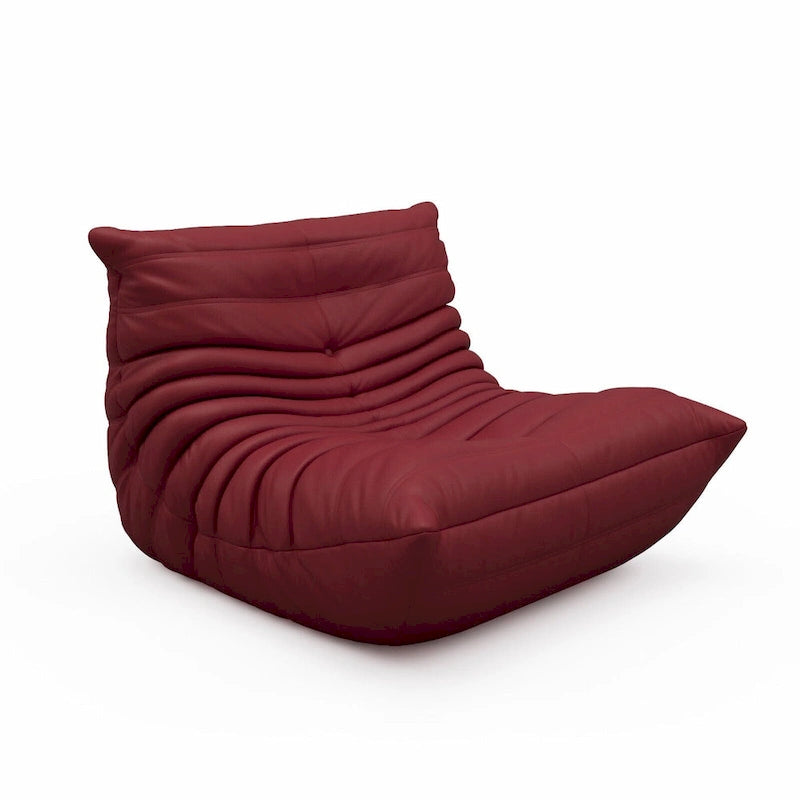 Furgle Canapé en cuir microfibre Design ergonomique Canapé paresseux Canapé de sol