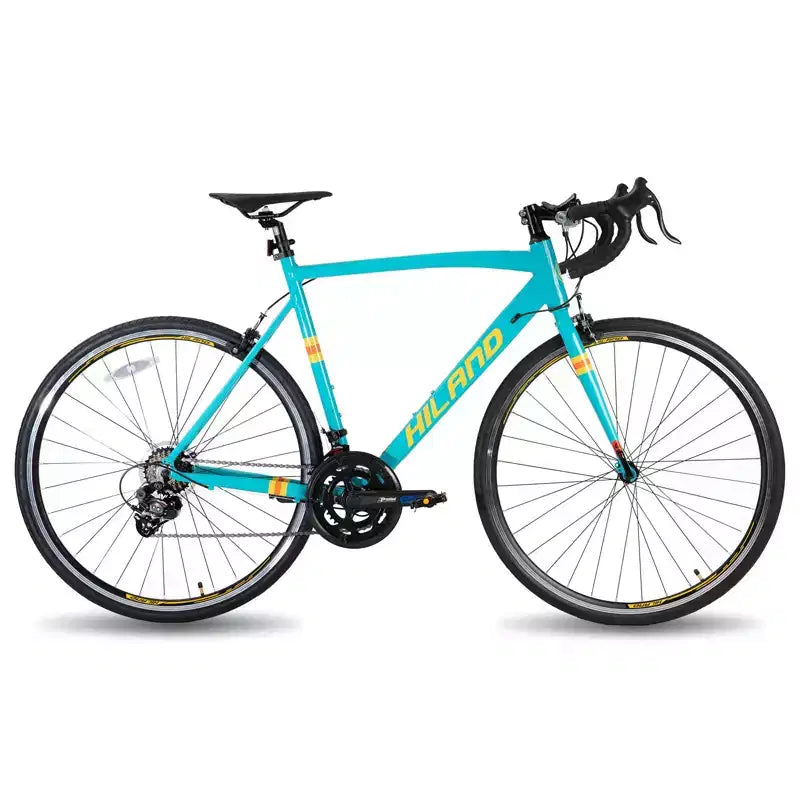 HILAND Vélo de Route 700C, Vélo de Course 14 Vitesses, Vélo de Ville pour Hommes et Femmes