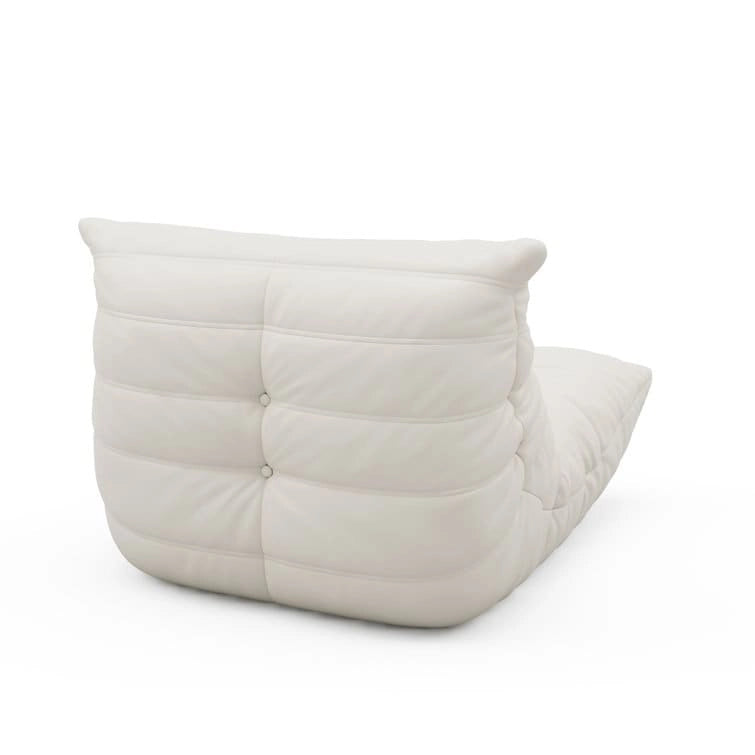 Furgle Canapé en cuir microfibre Design ergonomique Canapé paresseux Canapé de sol