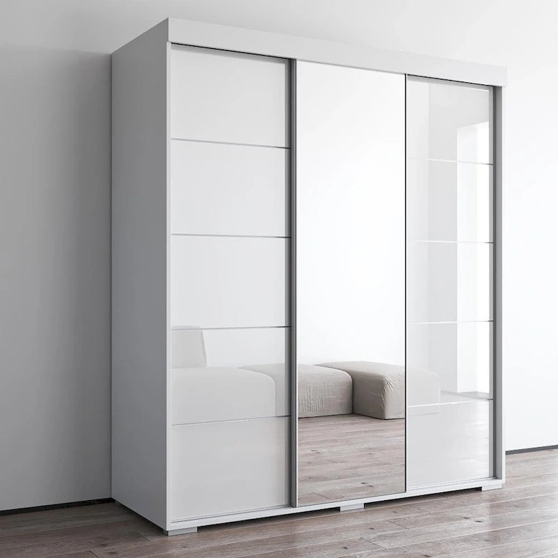 Armoire Aria Modern 3 portes avec miroir