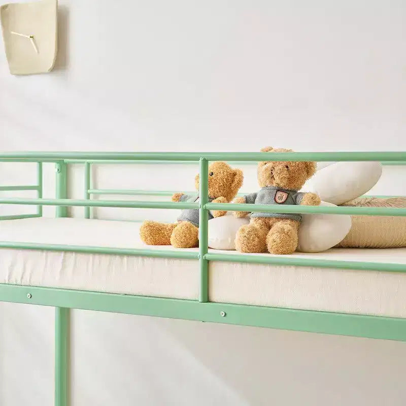 Lit Superposé Karl Home en Acier, Deux Places, avec Échelle, pour Chambre à Coucher, Dortoir, Enfants et Adultes