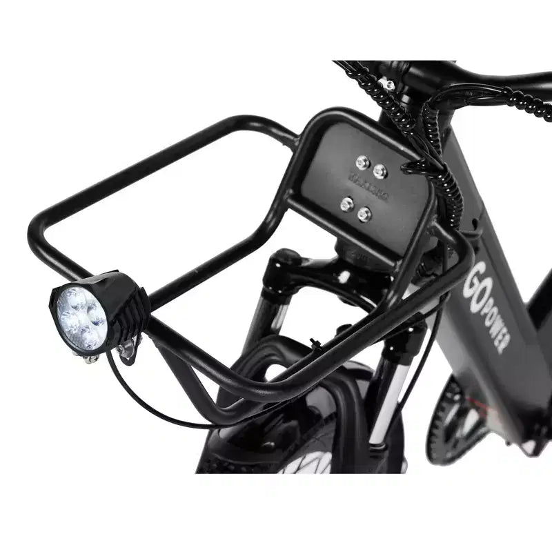 Vélo électrique GoPowerBike GoVelo pour adultes, moteur 500 W, batterie amovible, pneus 26 pouces, vitesse maximale 32 km/h, autonomie de plus de 80 km