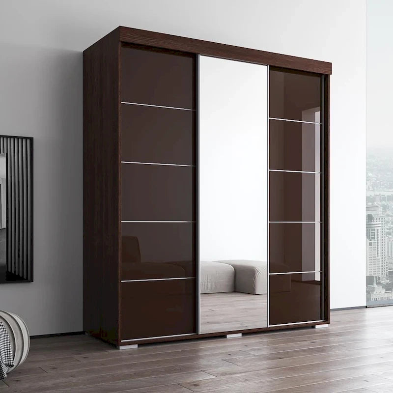 Armoire Aria Modern 3 portes avec miroir
