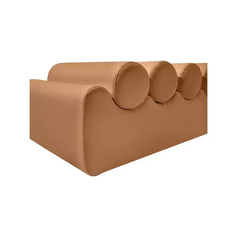 Meridian Furniture, Banc Rumble en cuir végétalien