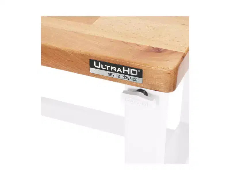 Établi robuste avec plateau en bois et hauteur réglable de 60 po