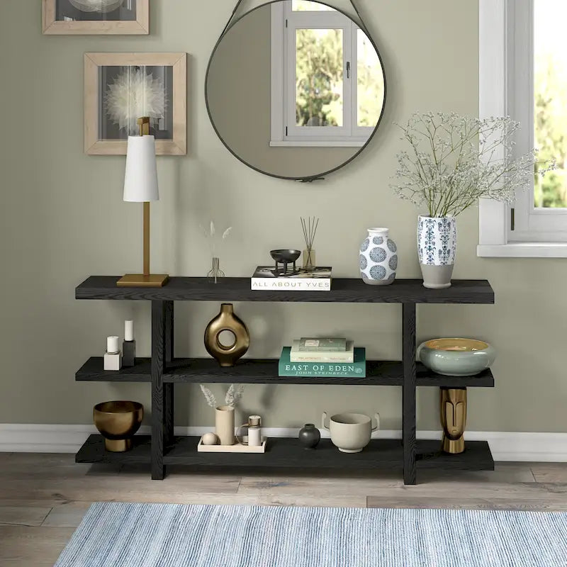 Table console rectangulaire large Acosta 64