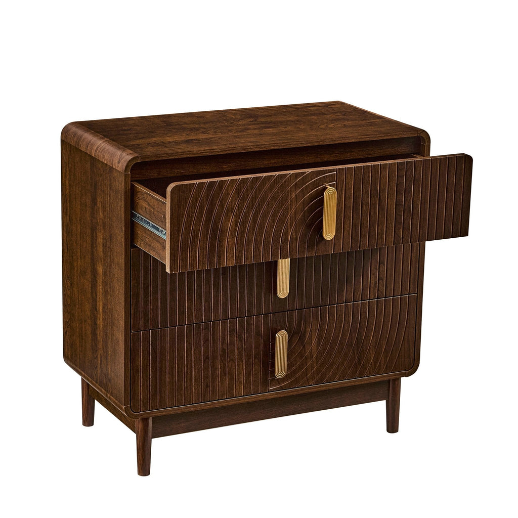 Commode 3 tiroirs – Noyer
