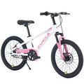 Vélos, vélo de route hybride de 20 pouces pour enfants de 7 à 10 ans, vélo de ville en acier, vélo de plage, de route ou de ville à une vitesse pour garçons et filles