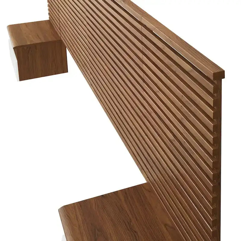 Tête de lit King size murale et tables de chevet modernes de Render