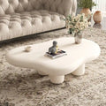 48,5 Table Basse Moderne Forme Nuage 4 Pieds