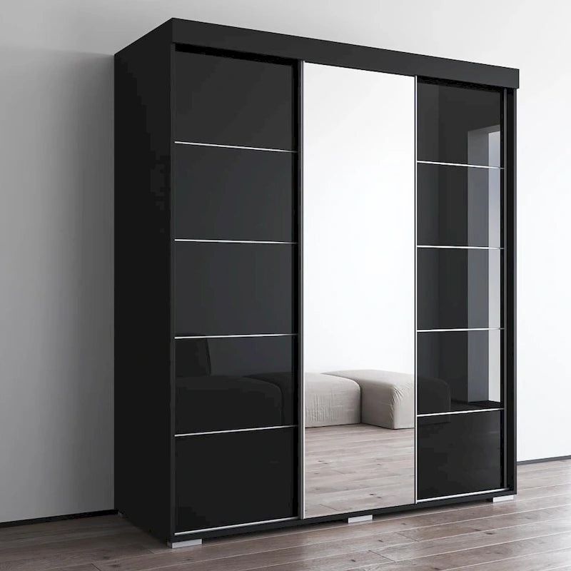 Armoire Aria Modern 3 portes avec miroir
