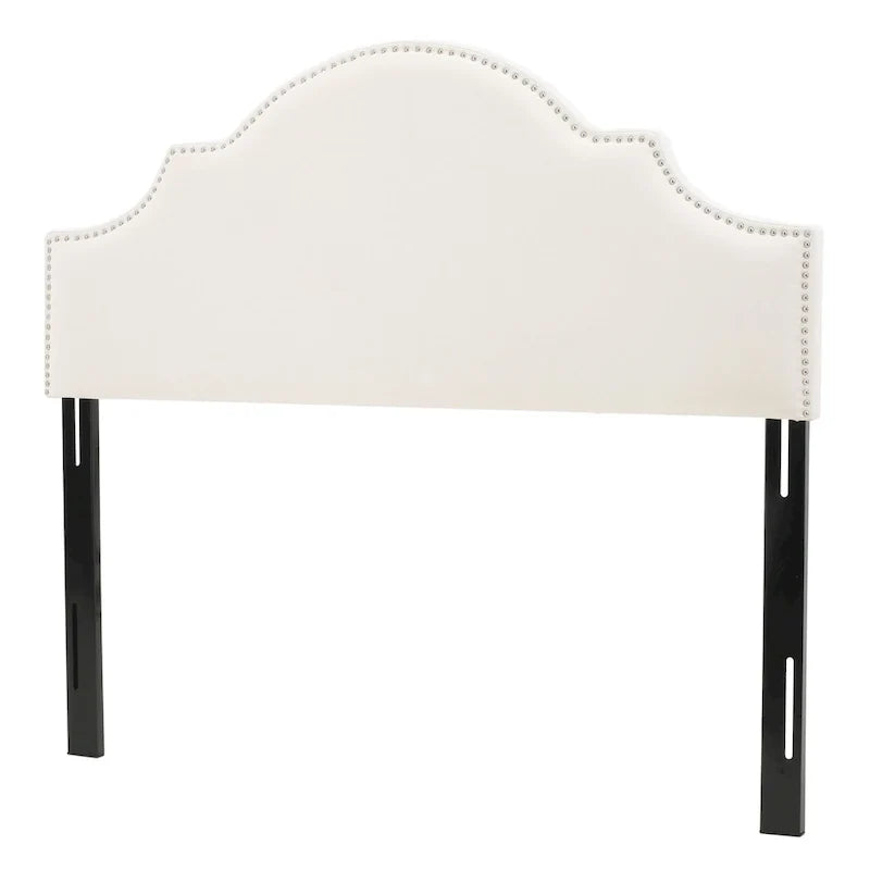 Tête de lit capitonnée en tissu réglable Grand lit/Très grand lit