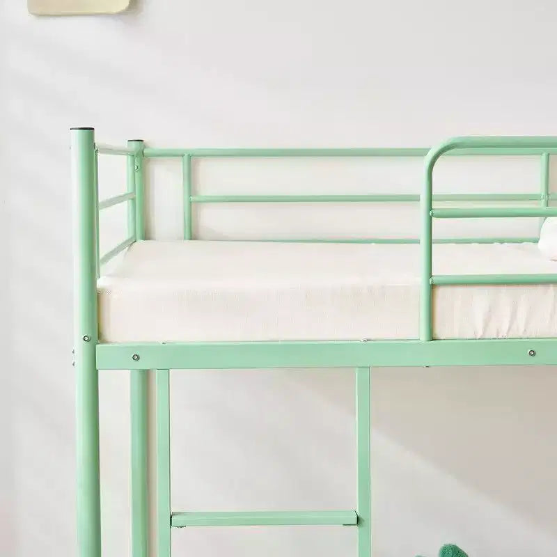 Lit Superposé Karl Home en Acier, Deux Places, avec Échelle, pour Chambre à Coucher, Dortoir, Enfants et Adultes