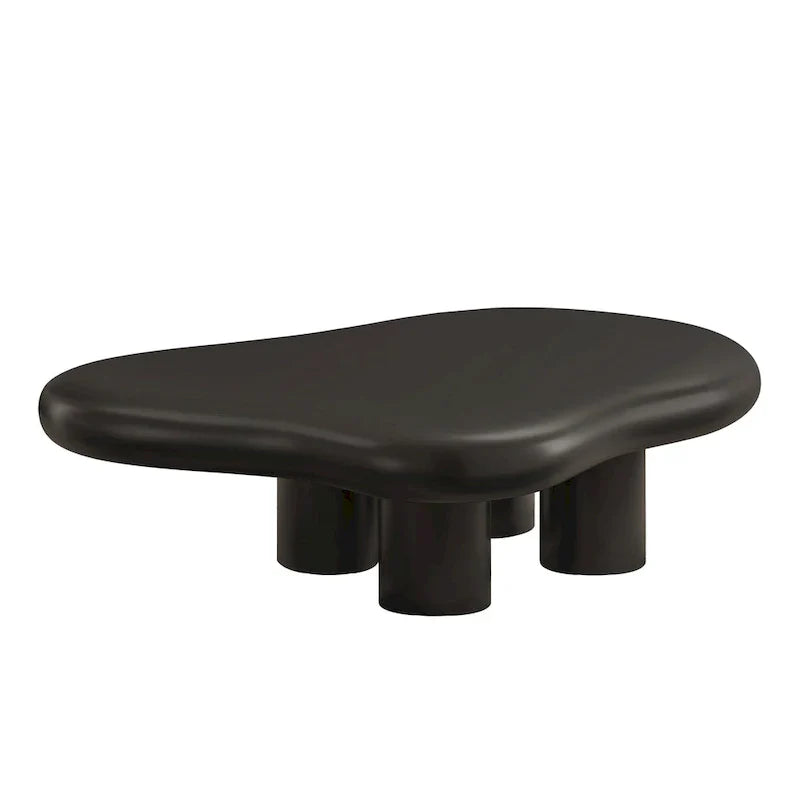 48,5 Table Basse Moderne Forme Nuage 4 Pieds