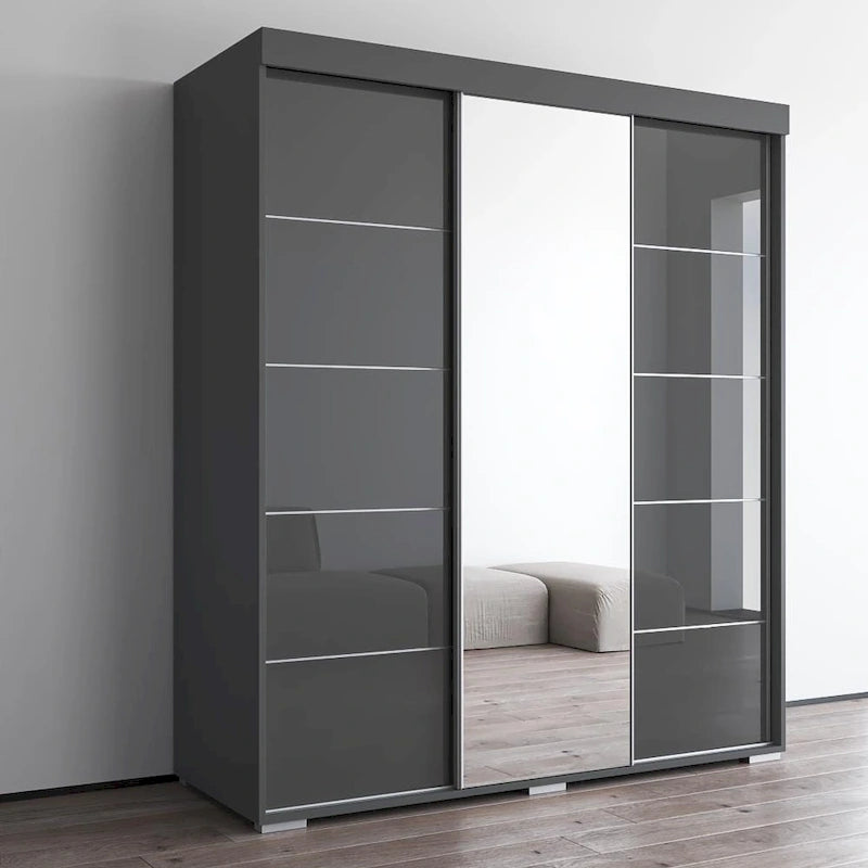 Armoire Aria Modern 3 portes avec miroir