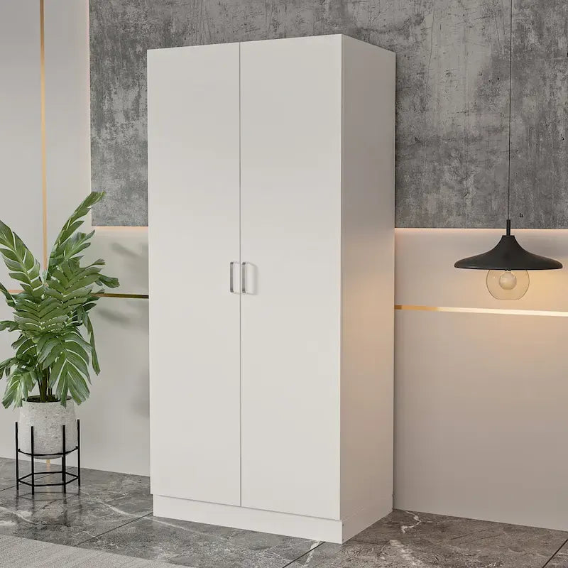 Armoire à 5 étagères avec 2 portes