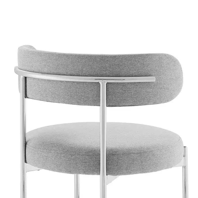 Chaises de salle à manger en tissu Albie – Lot de 2