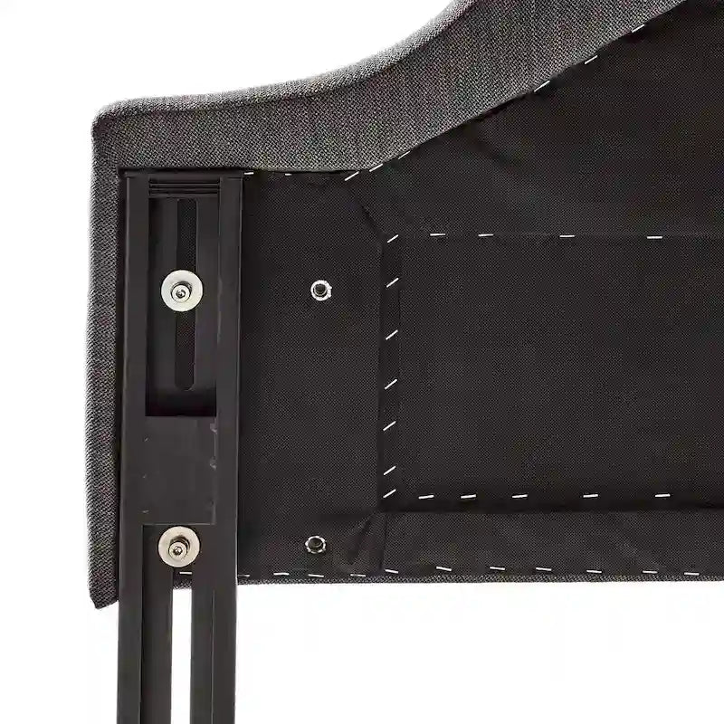 Tête de lit capitonnée en tissu réglable Grand lit/Très grand lit