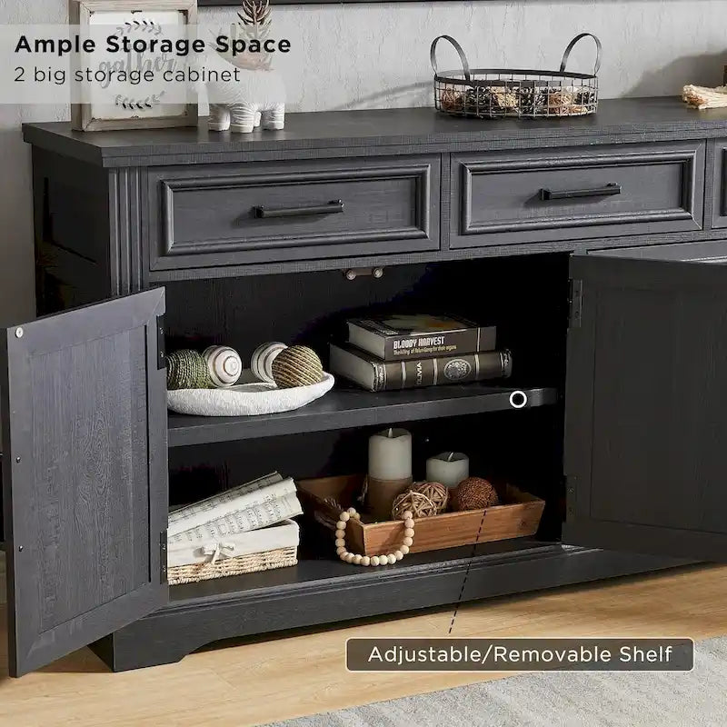 Buffet de ferme, Bar à café, Bar à vin pour salle à manger - S.O.