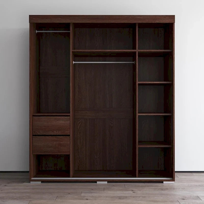 Armoire Aria Modern 3 portes avec miroir