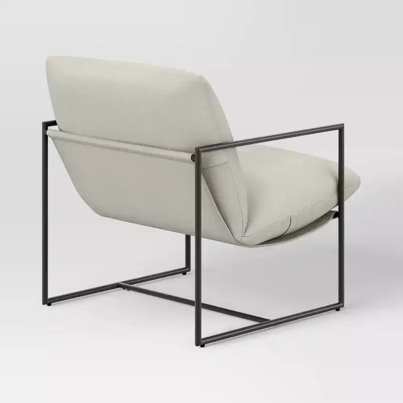 Chaise longue pliante à cadre métallique - Room Essentials