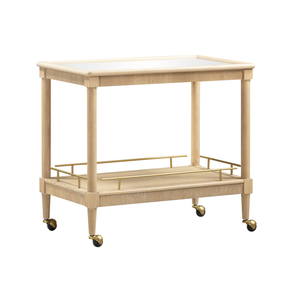 37 Natural Ash Bar Cart