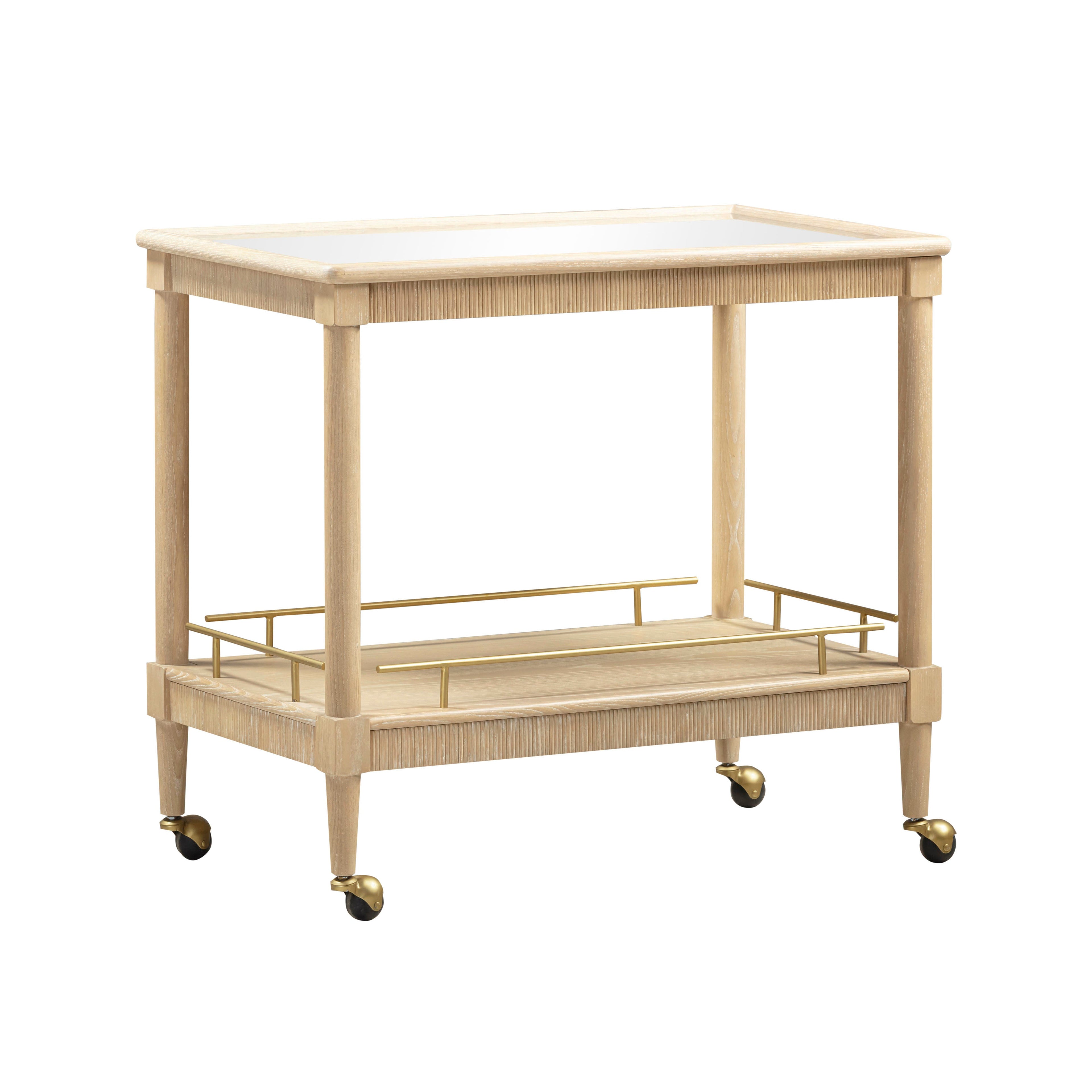 37 Natural Ash Bar Cart
