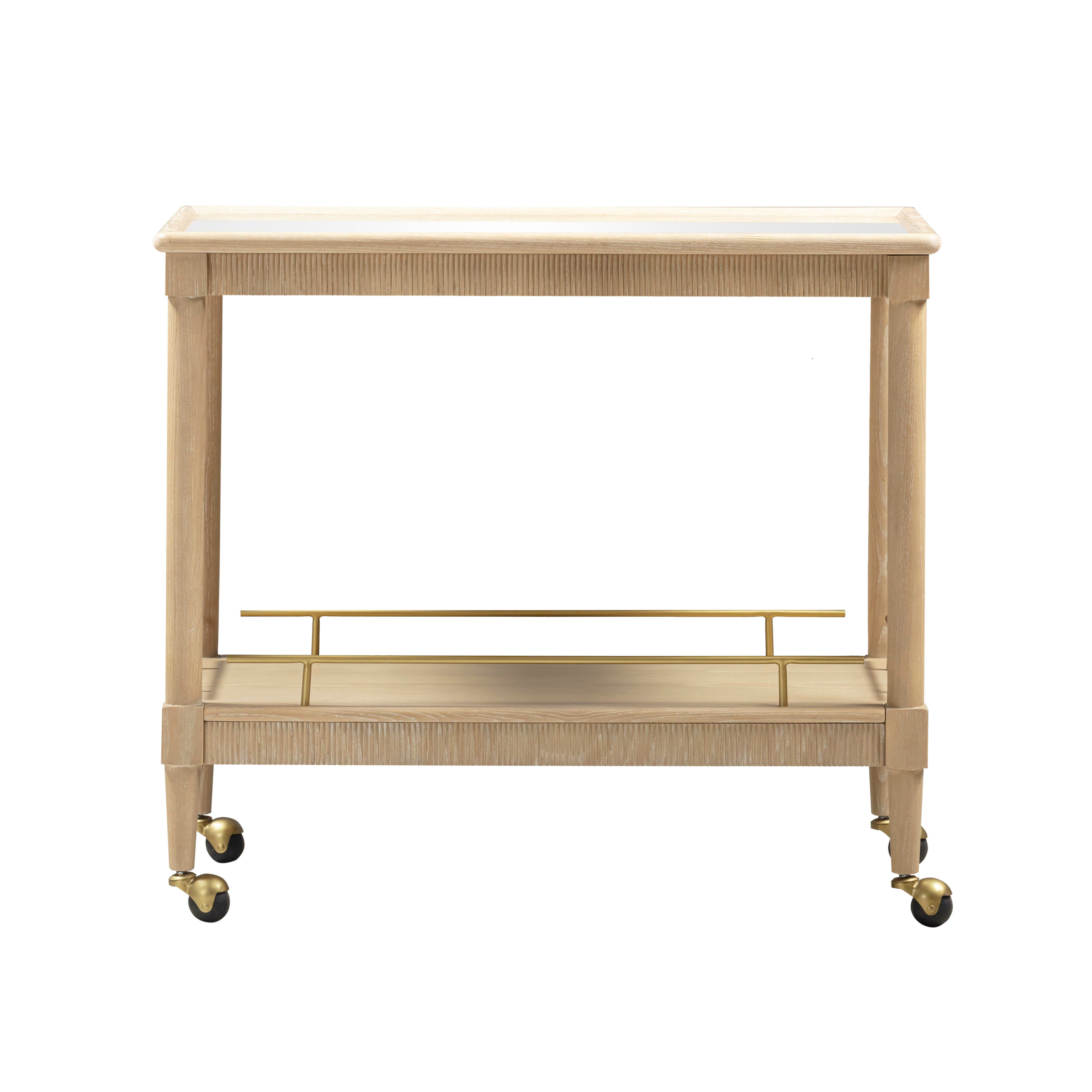 37 Natural Ash Bar Cart