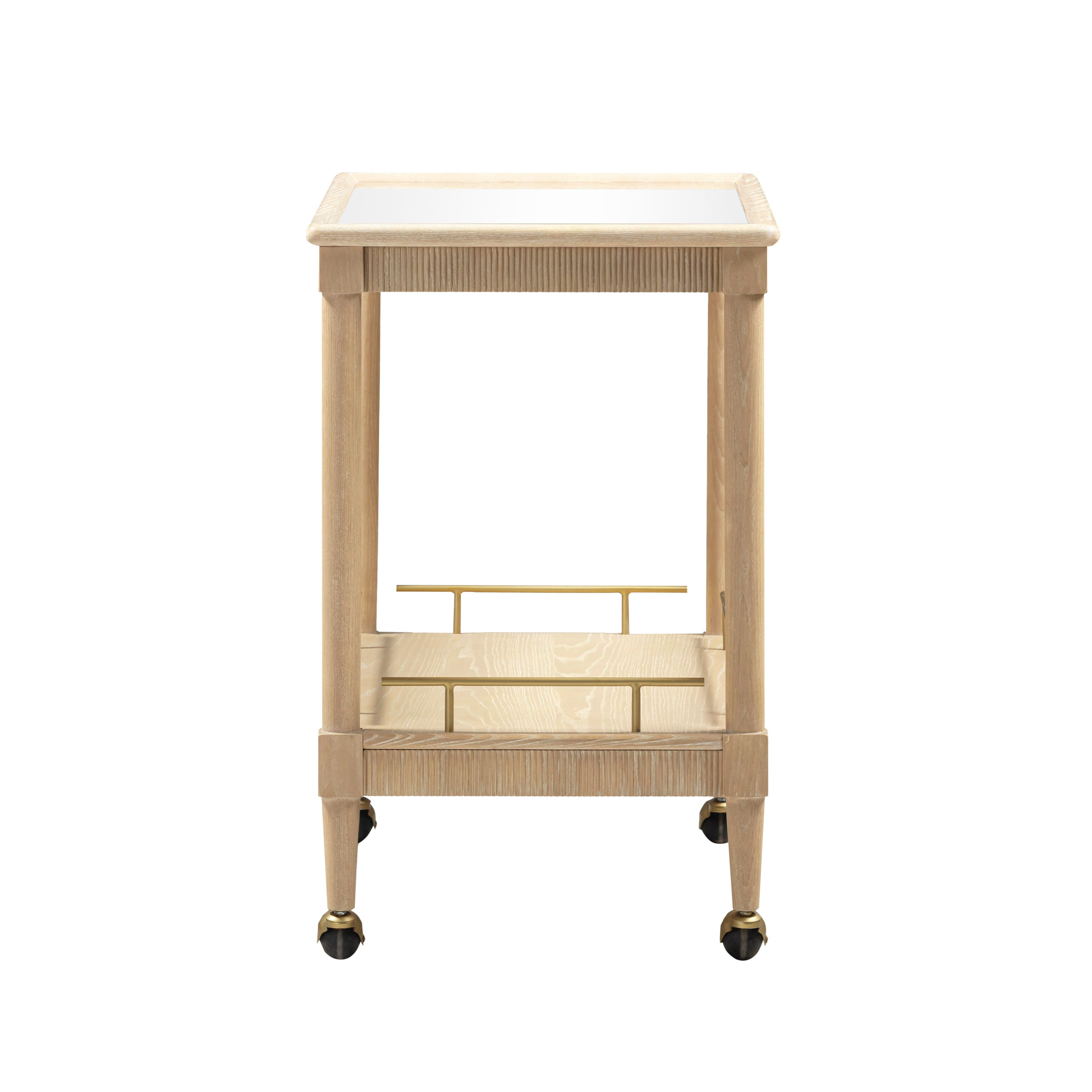 37 Natural Ash Bar Cart