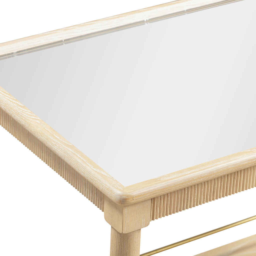 37 Natural Ash Bar Cart