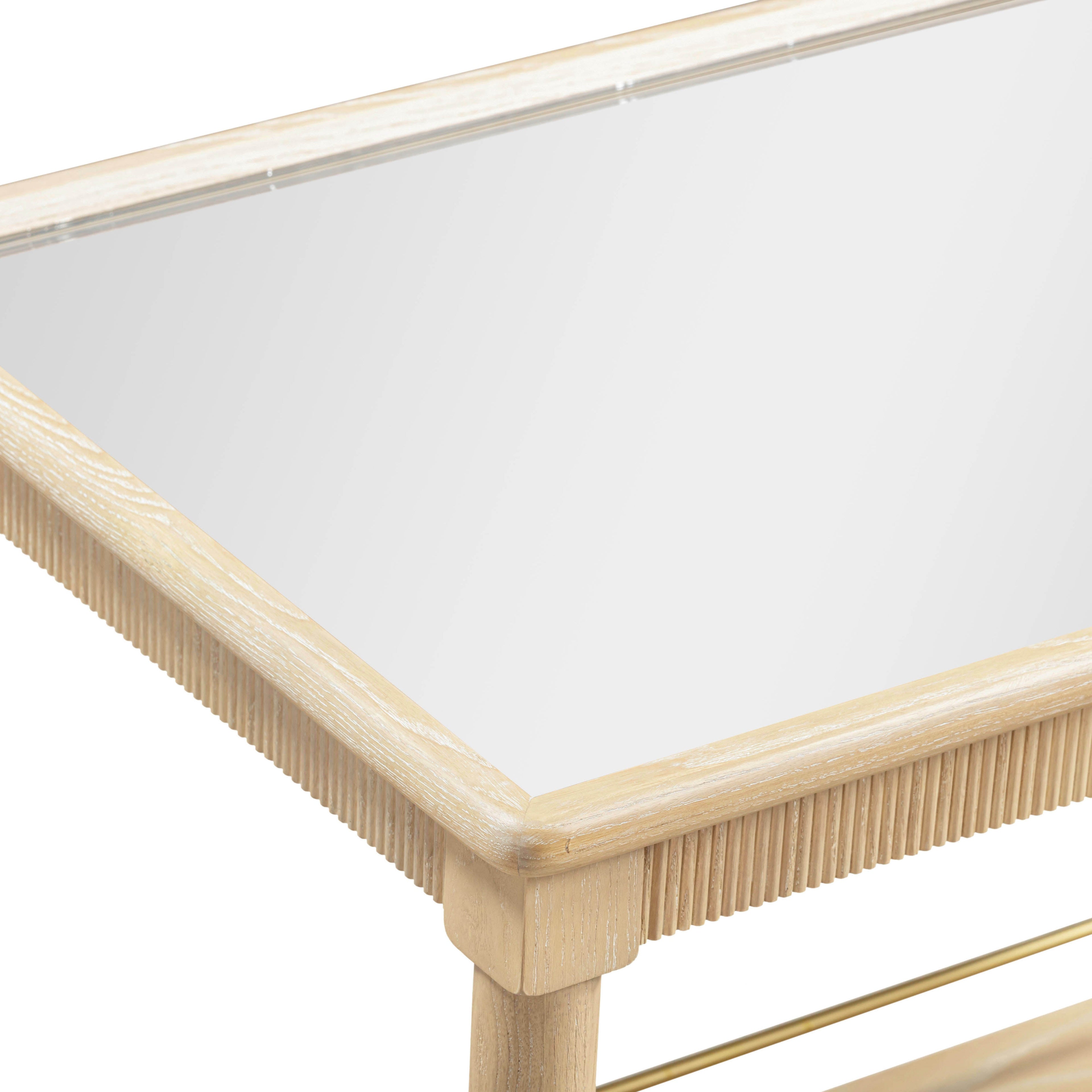 37 Natural Ash Bar Cart