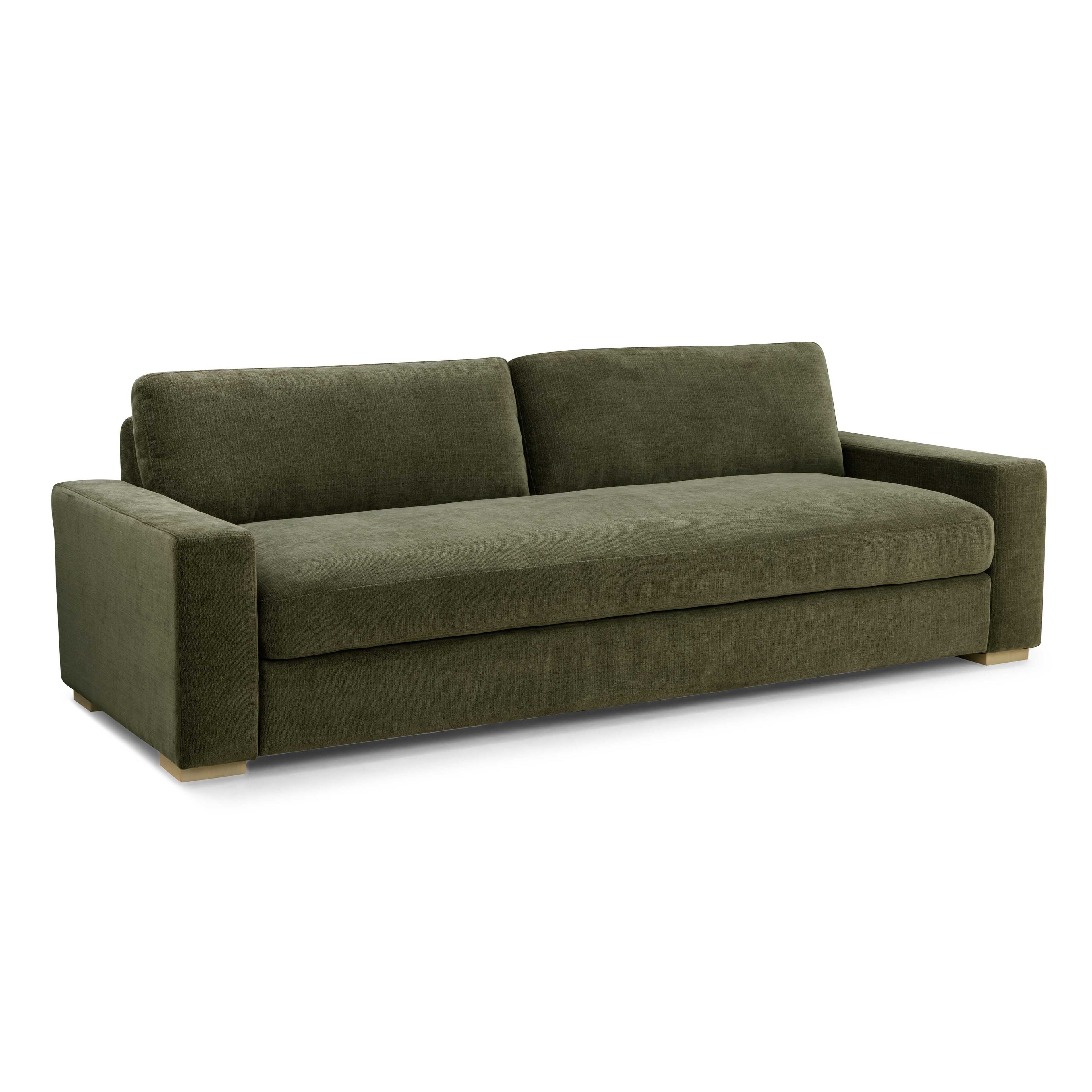 96 Upcycled Performance Chenille Sofa