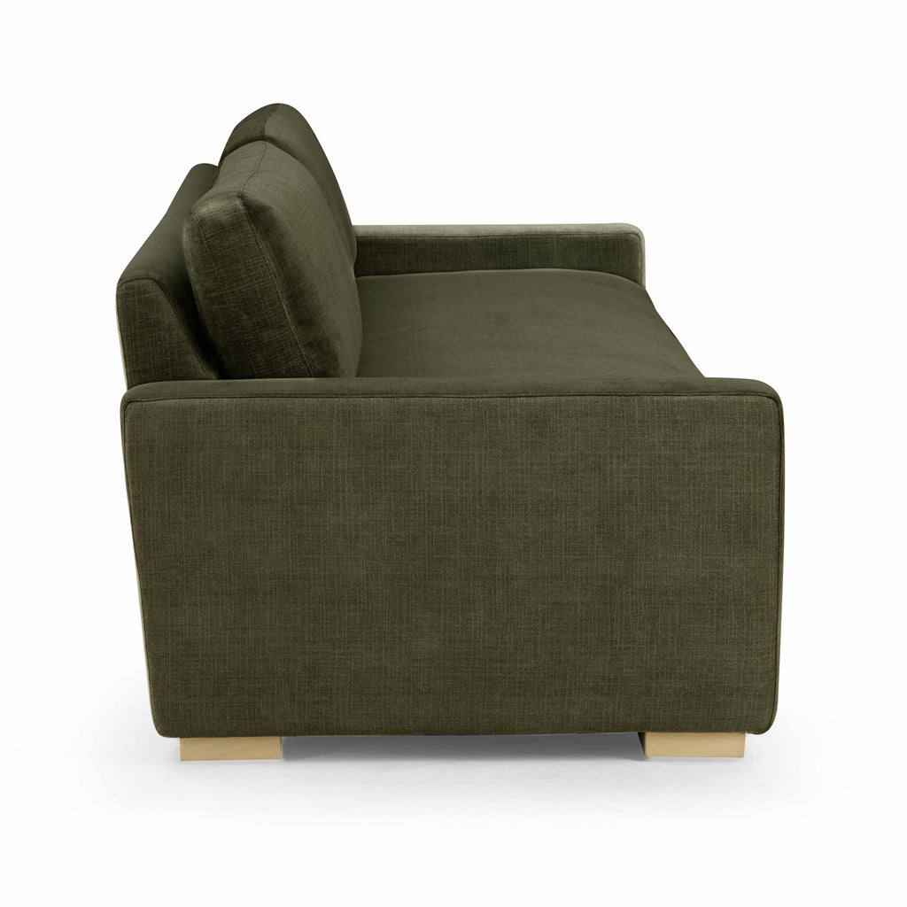 96 Upcycled Performance Chenille Sofa