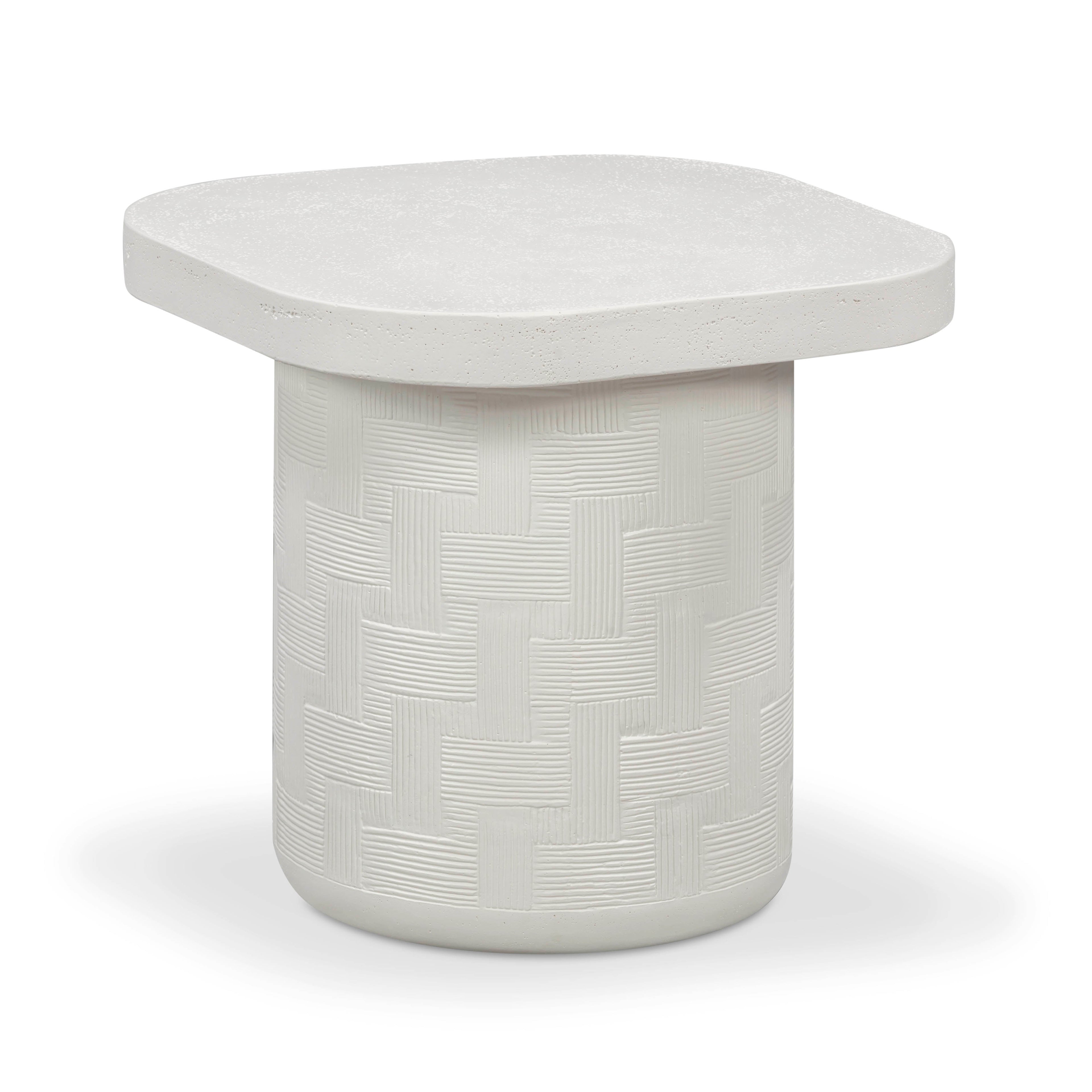 Indoor/Outdoor Concrete Side Table