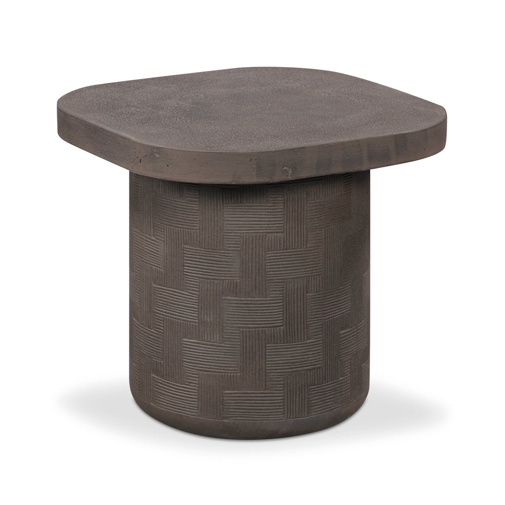 Indoor/Outdoor Concrete Side Table