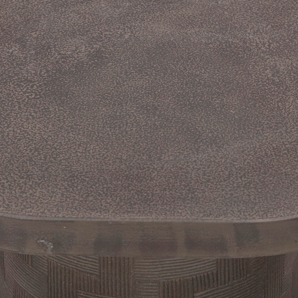 Indoor/Outdoor Concrete Side Table