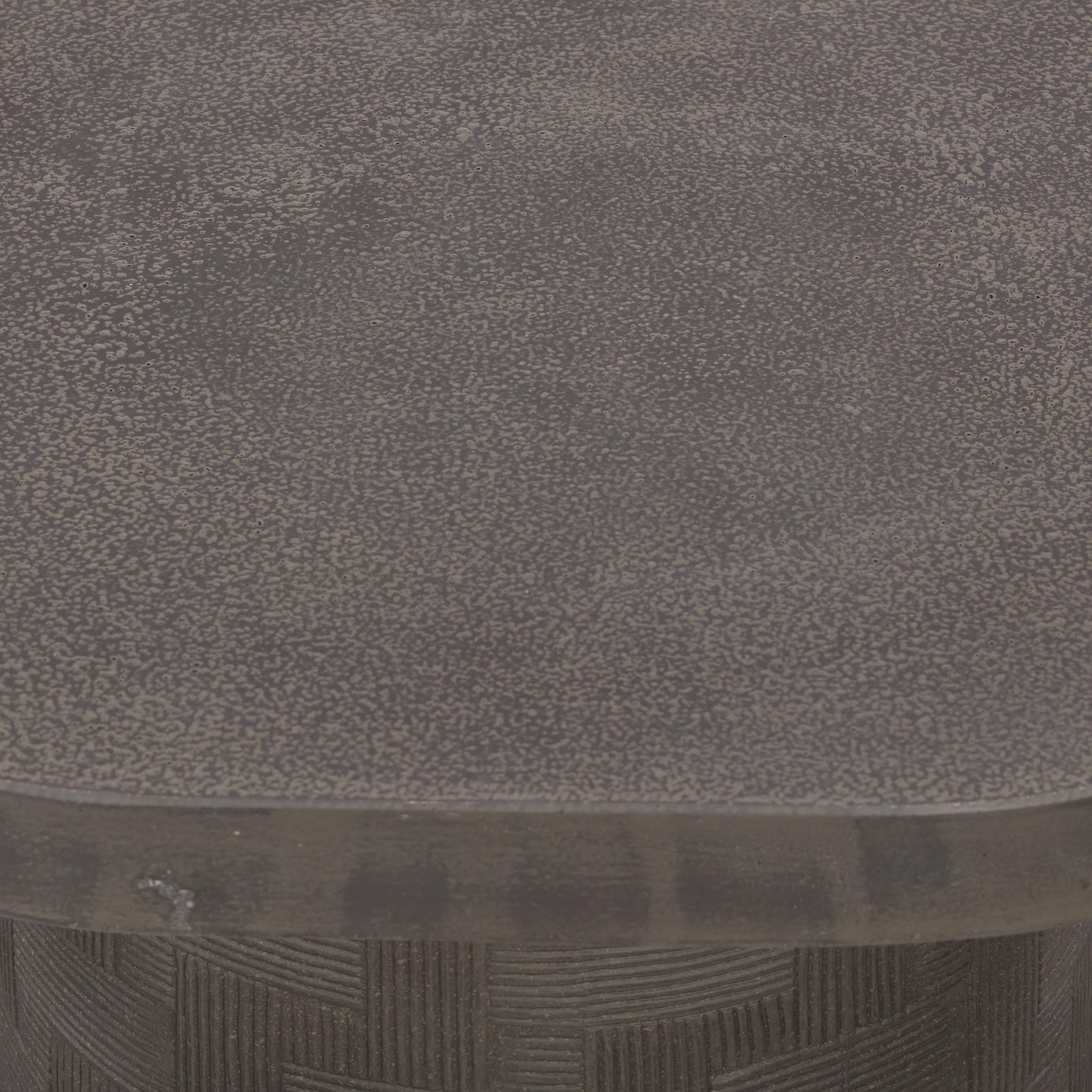 Indoor/Outdoor Concrete Side Table