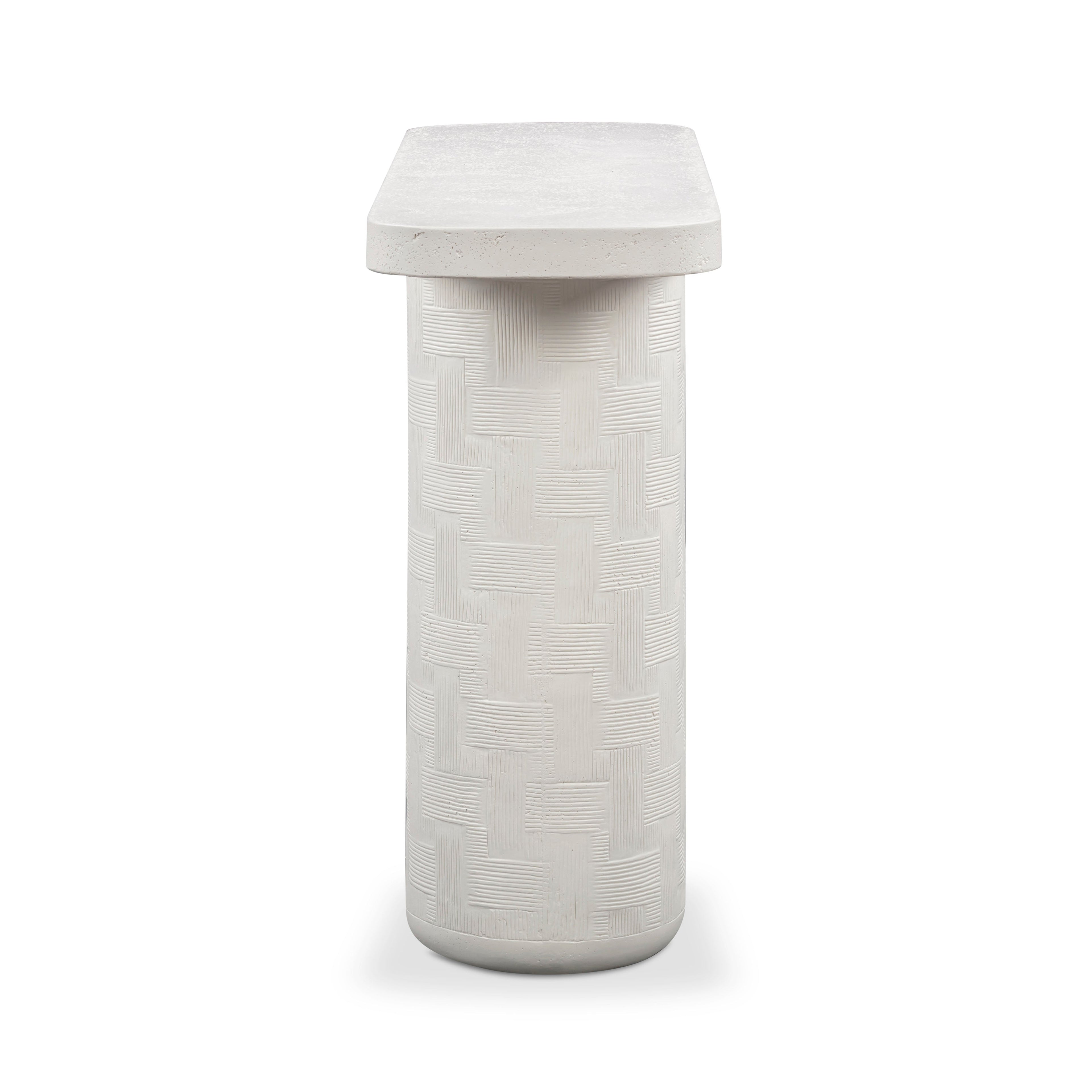 55 Indoor/Outdoor Concrete Console Table