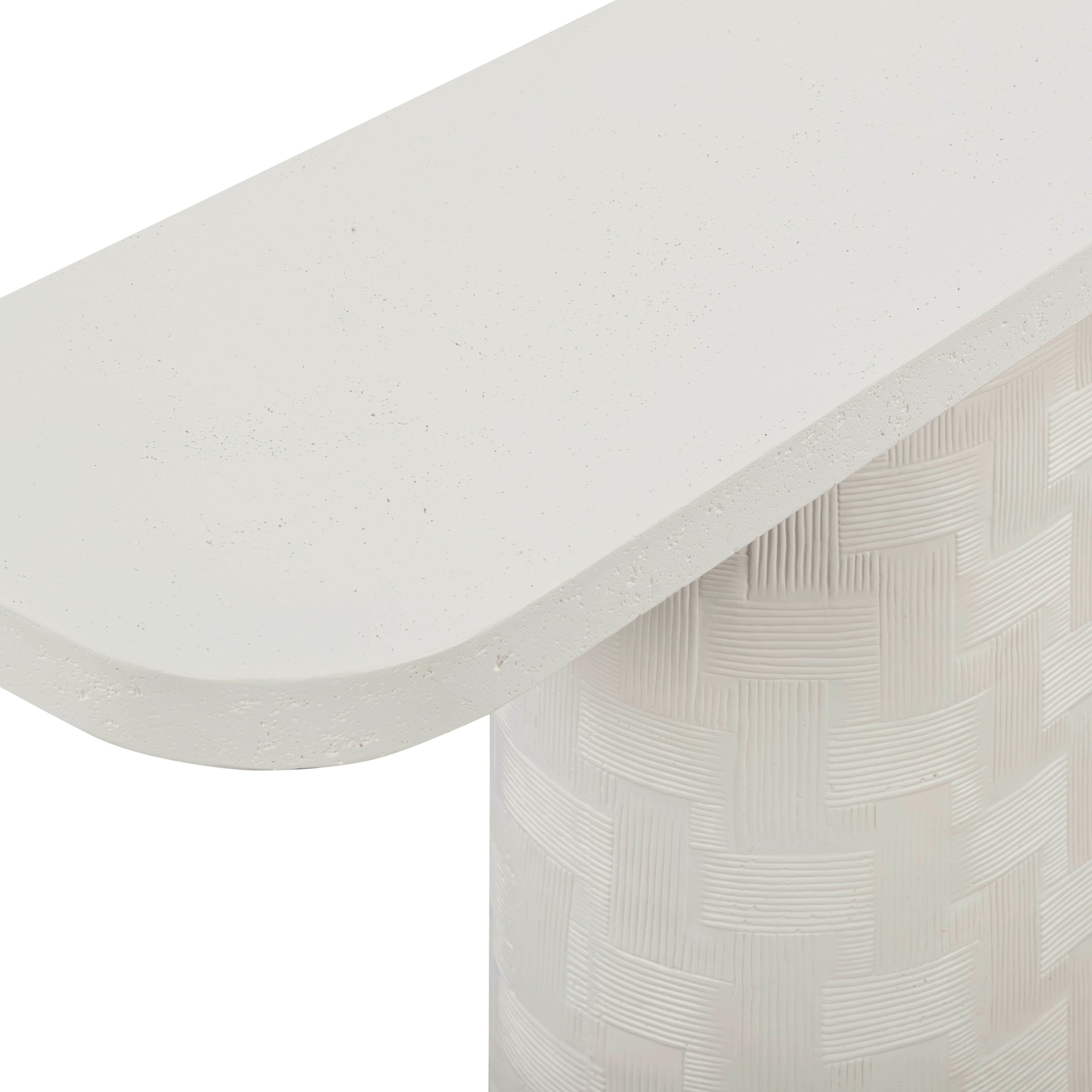 55 Indoor/Outdoor Concrete Console Table