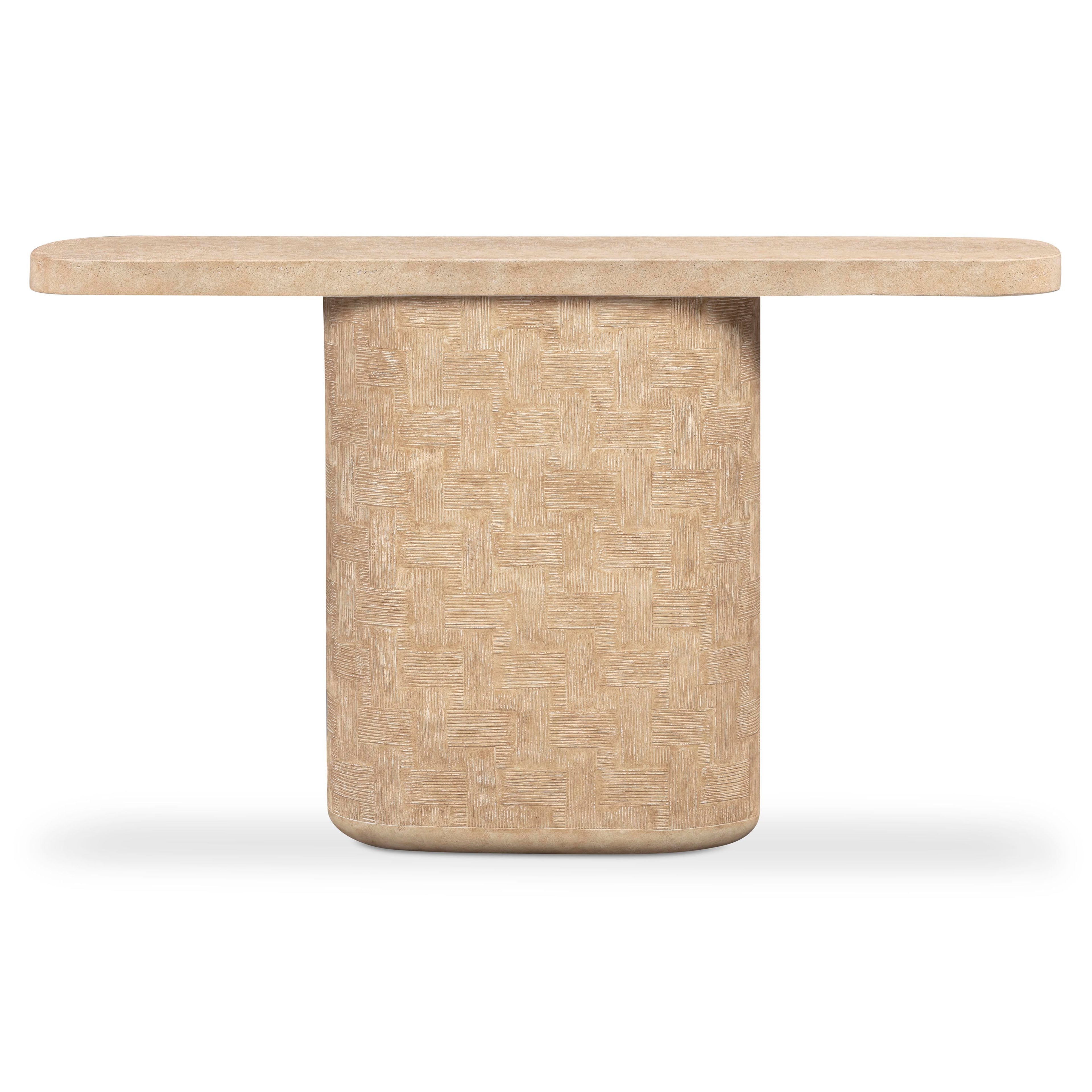 55 Indoor/Outdoor Concrete Console Table
