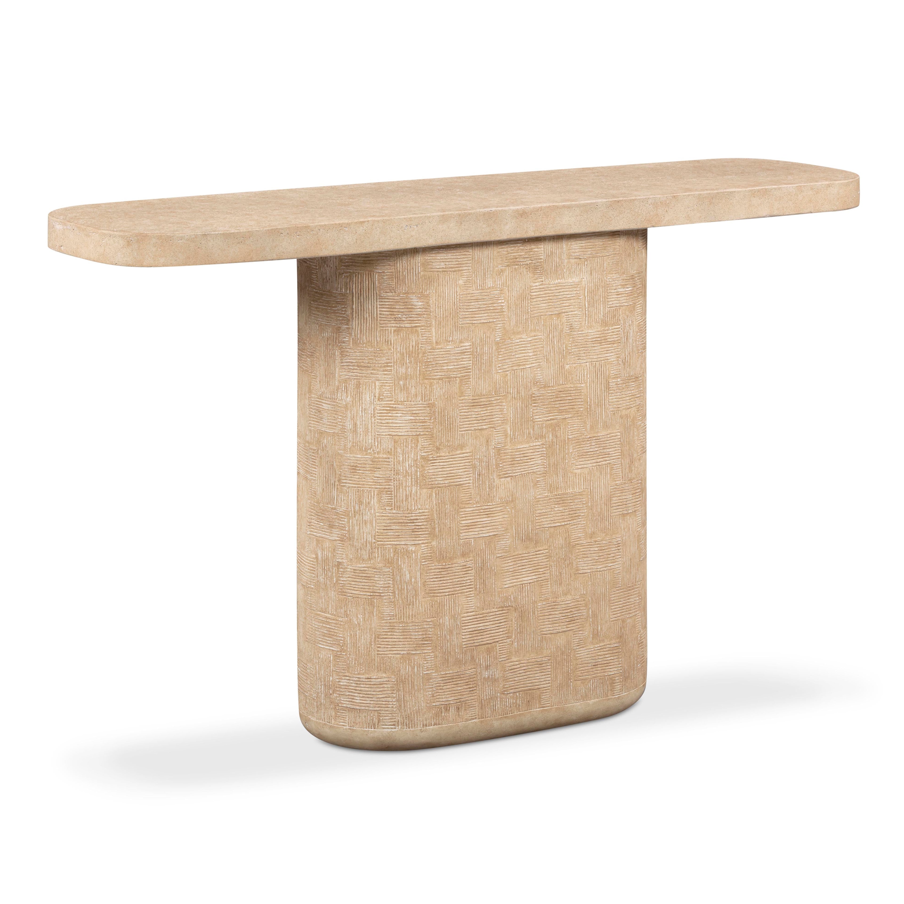 55 Indoor/Outdoor Concrete Console Table