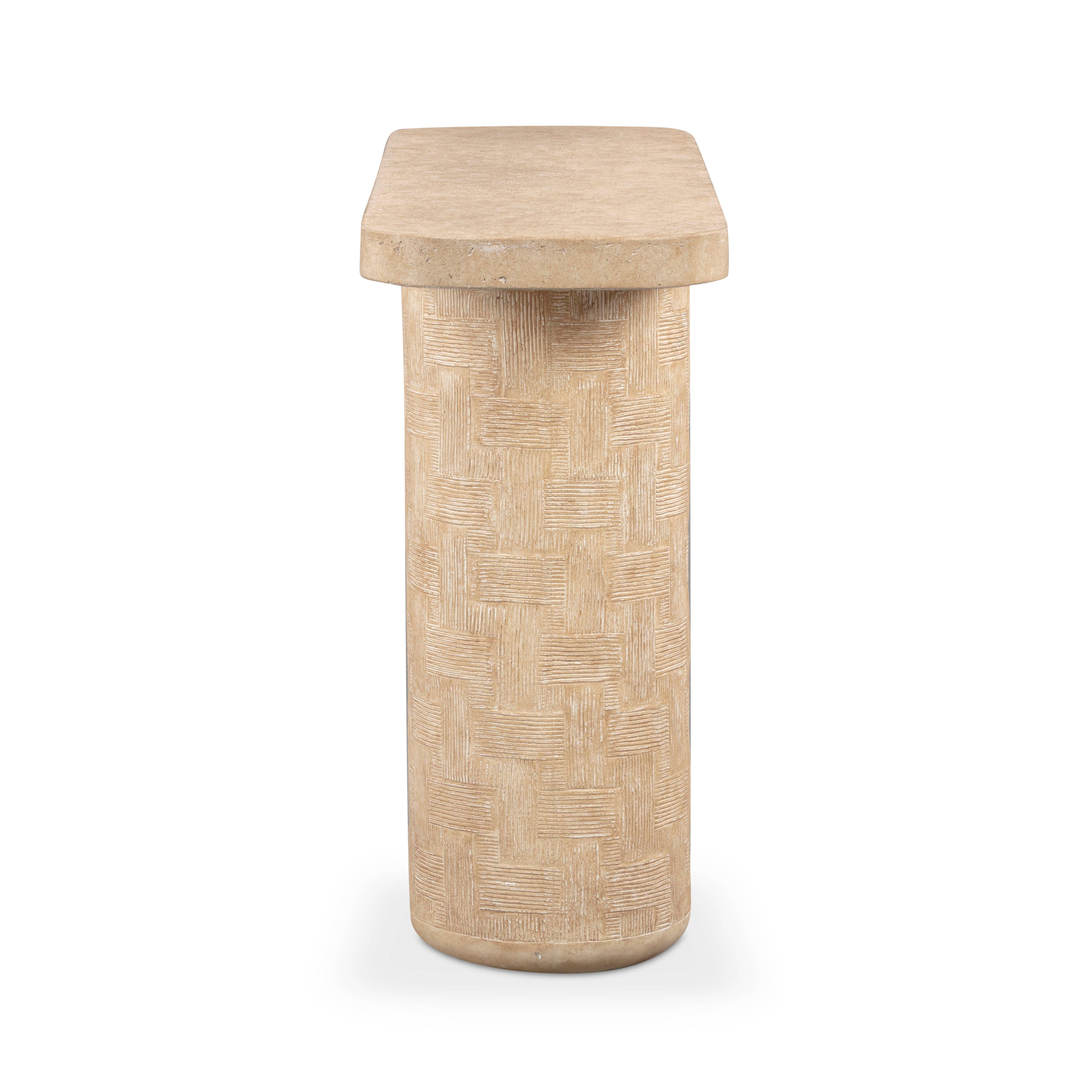 55 Indoor/Outdoor Concrete Console Table