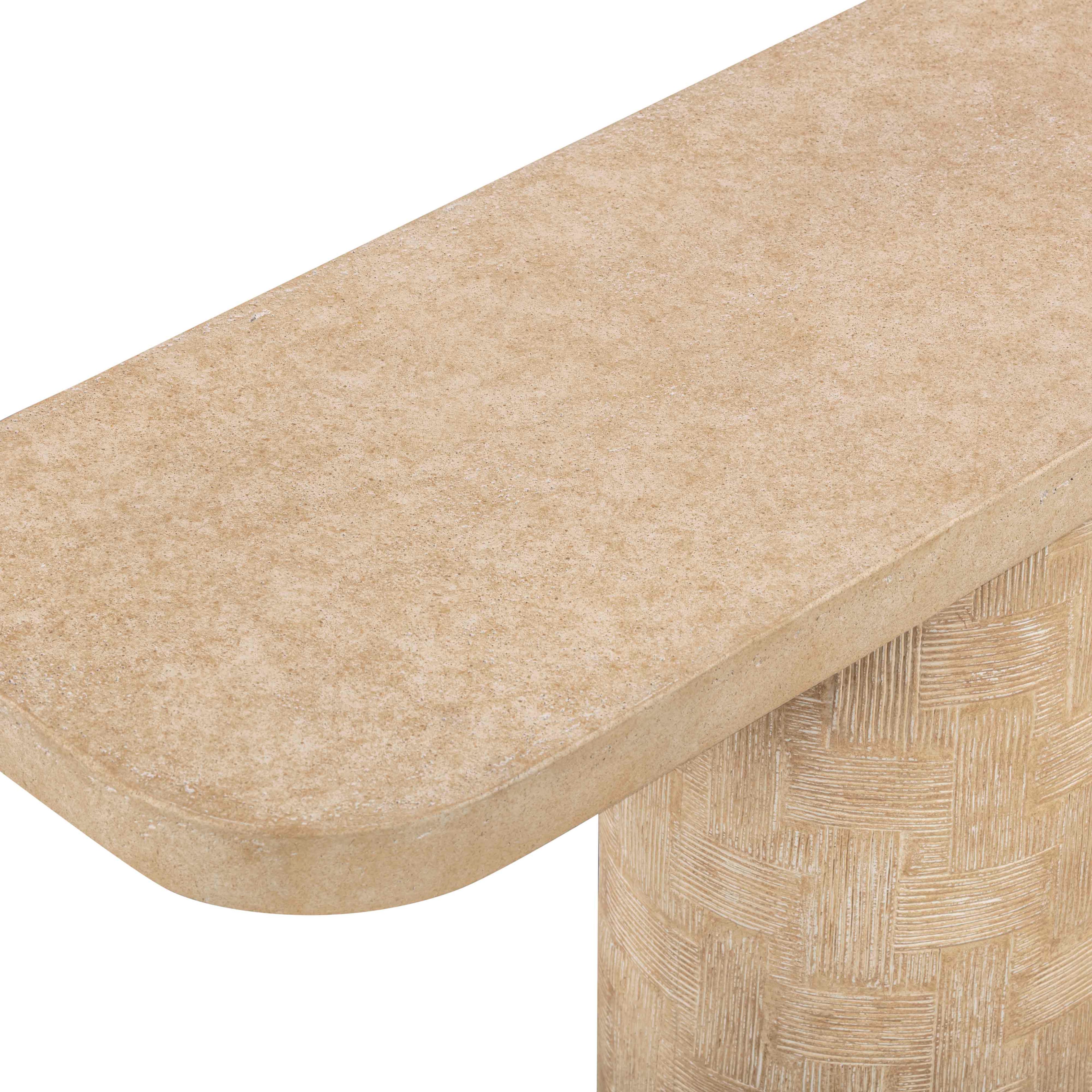 55 Indoor/Outdoor Concrete Console Table