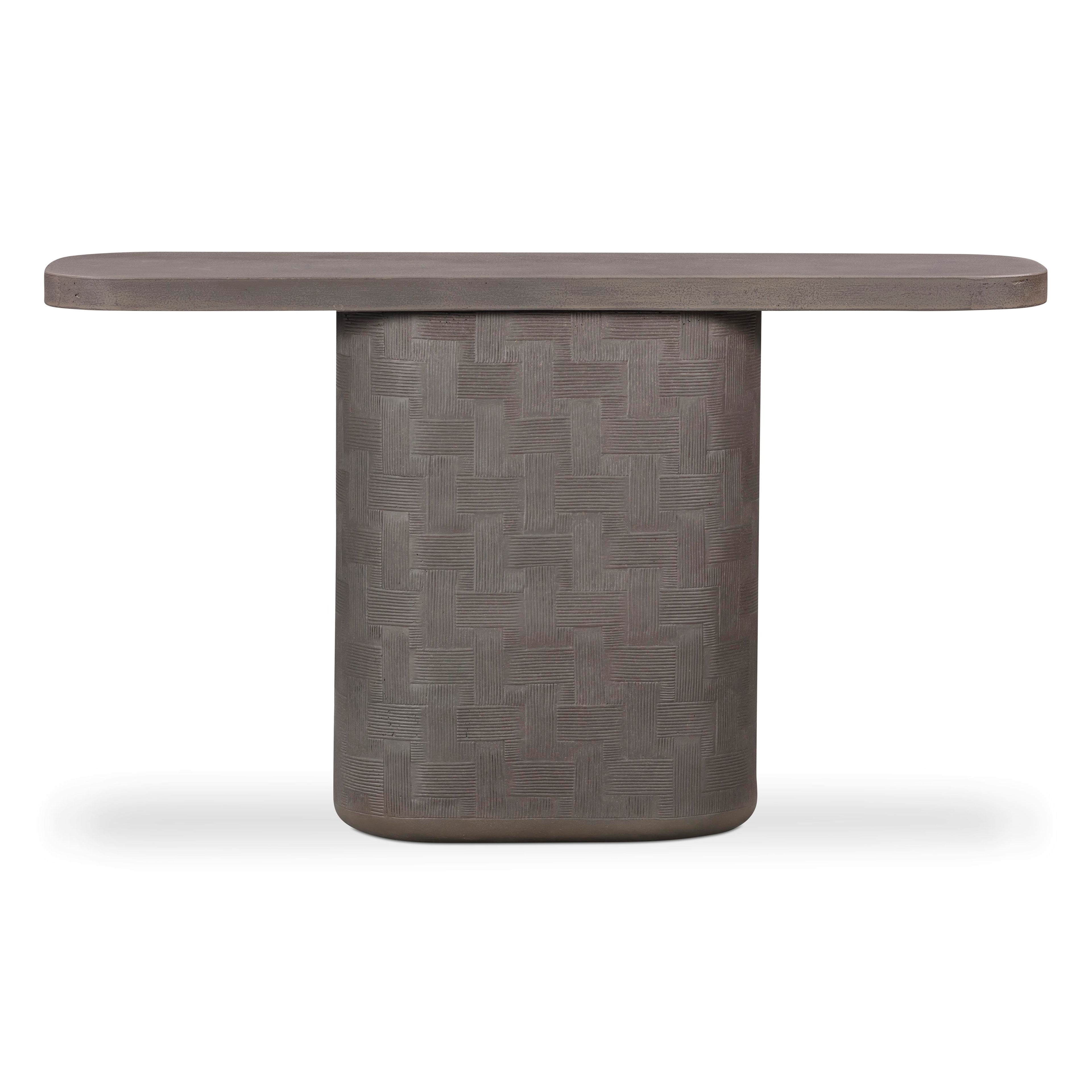 55 Indoor/Outdoor Concrete Console Table