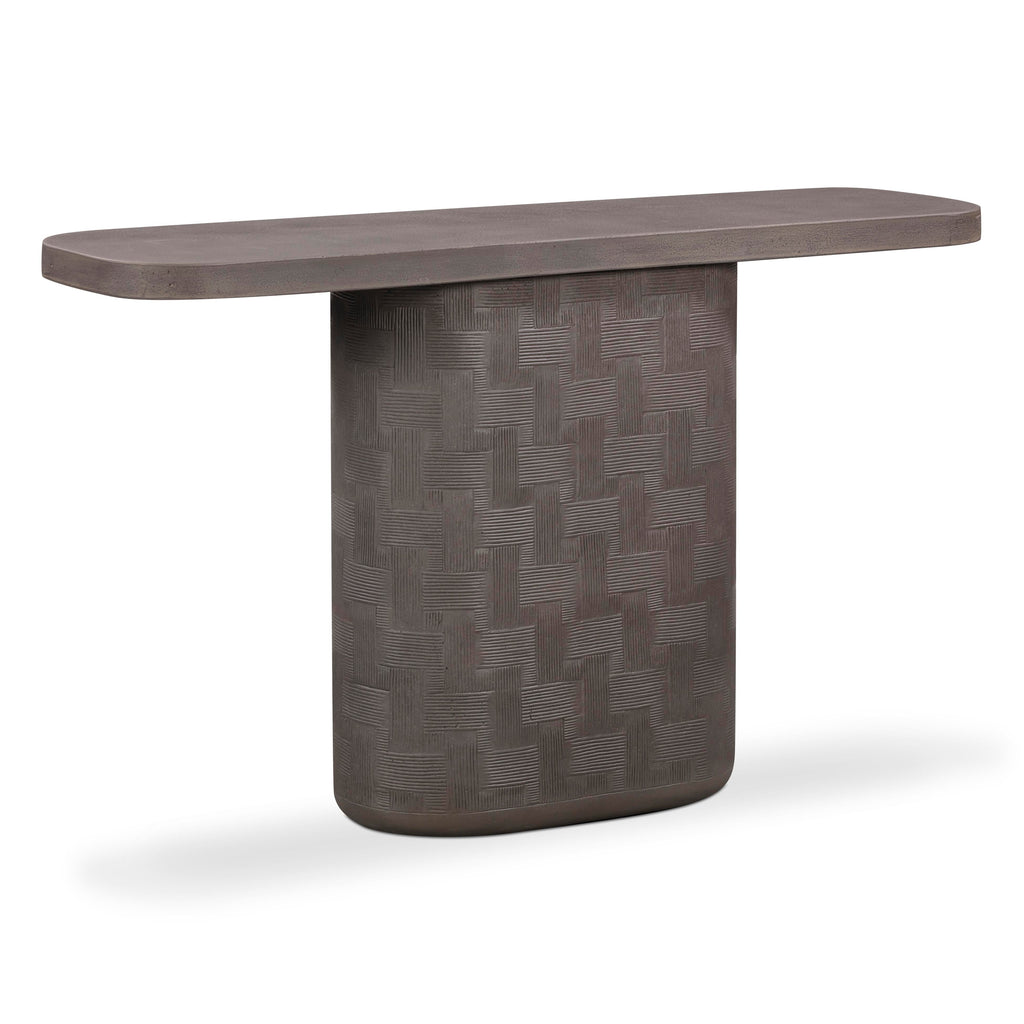55 Indoor/Outdoor Concrete Console Table