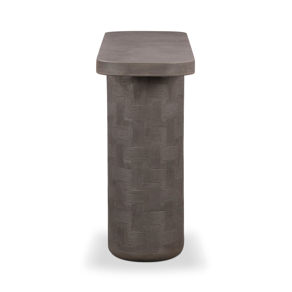 55 Indoor/Outdoor Concrete Console Table