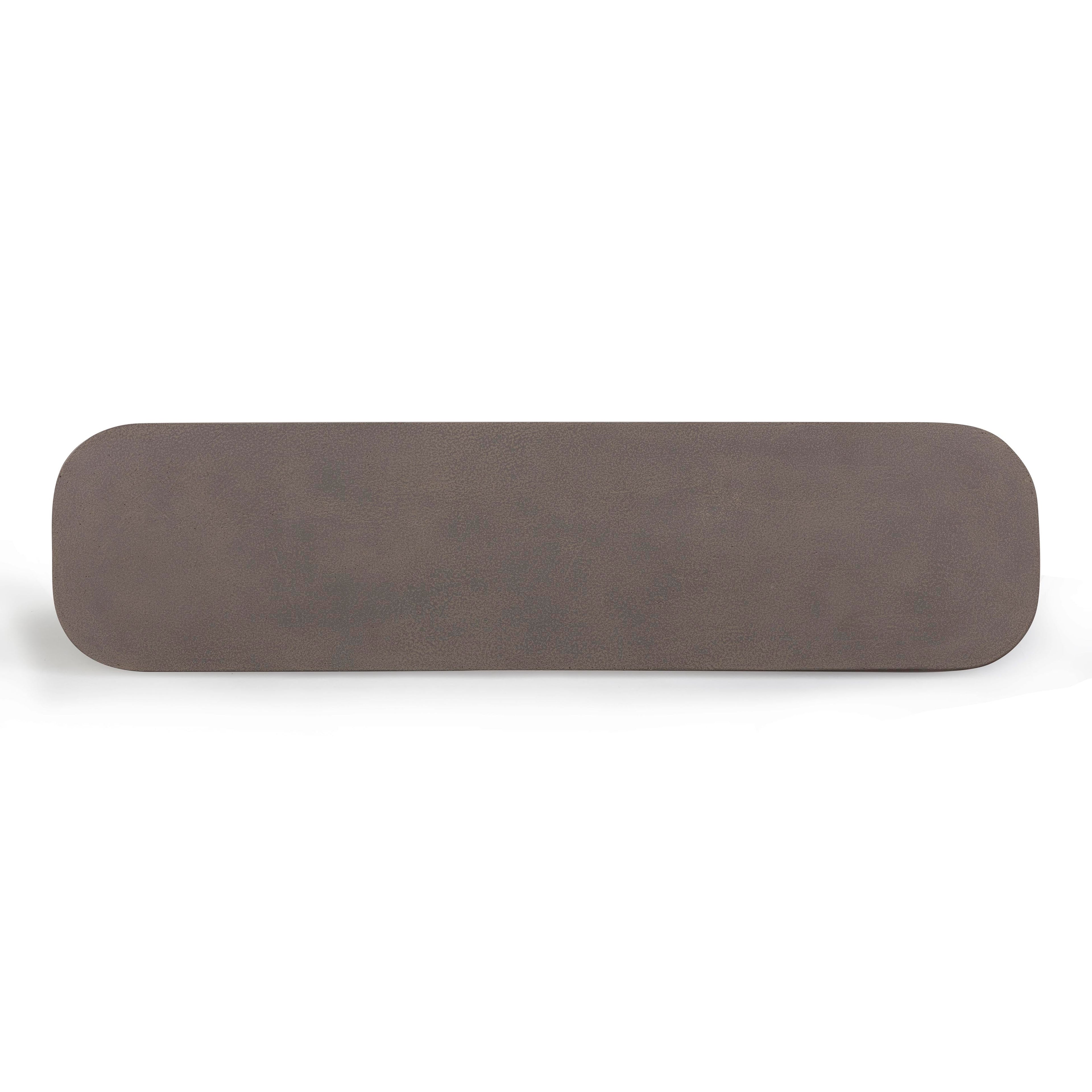55 Indoor/Outdoor Concrete Console Table