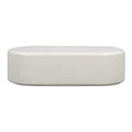 55 Indoor/Outdoor Concrete Rounded Coffee Table