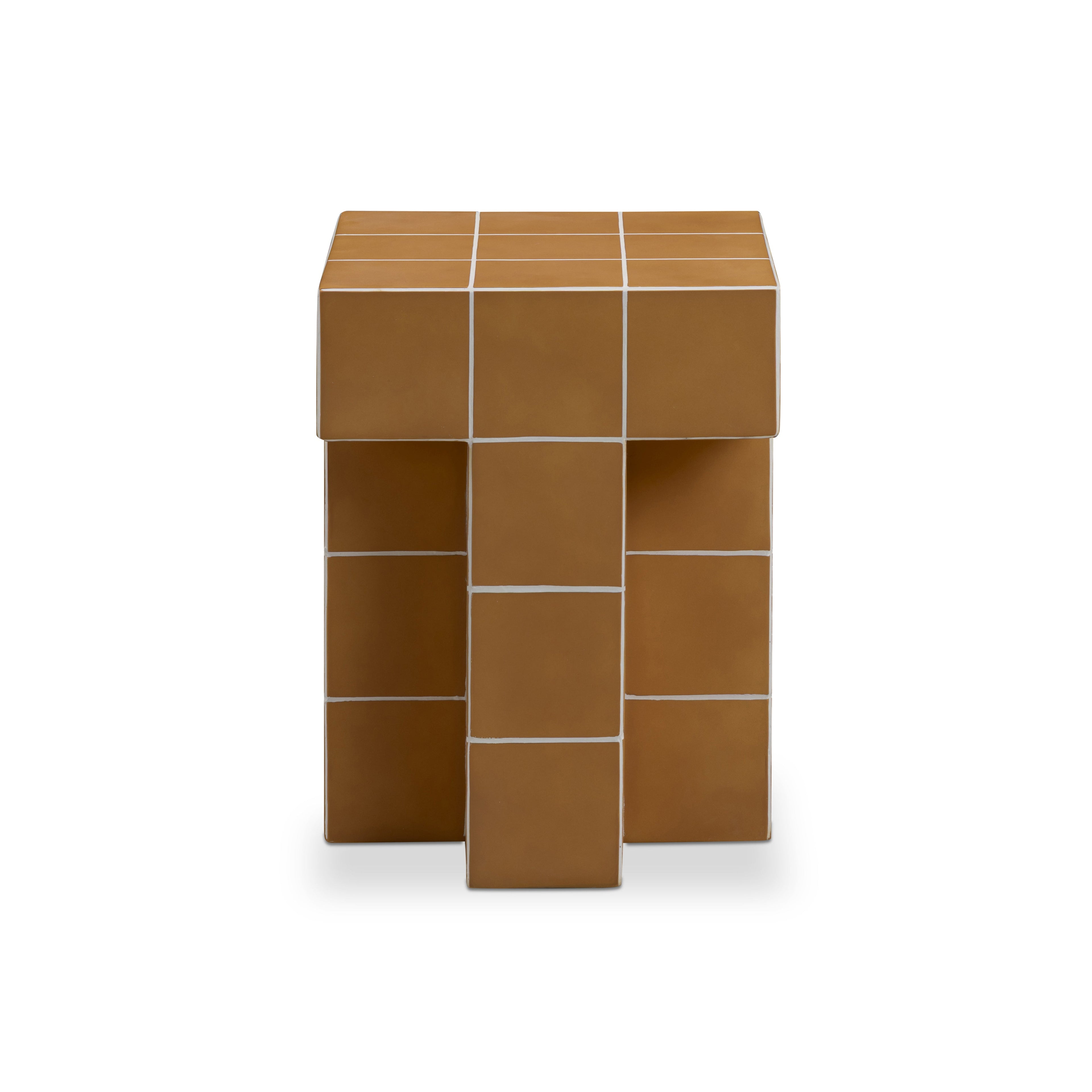 Tile Concrete Indoor/Outdoor Side Table